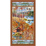 AUTUMN LAKE PANEL - 24" REPEAT