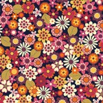 RETRO GROOVY FLORAL
