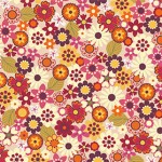 RETRO GROOVY FLORAL