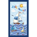 SAIL AWAY PANEL - 24" REPEAT