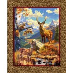 NORTHWOODS AUTUMN PANEL 44'' X 36''