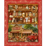 THE COUNTRY CORNER SHOP PANEL 44'' X 36''