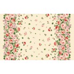 DUAL ROSE GARLAND BORDER 44'' X 24''