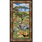 SERENGETI PLAINS PANEL - 24" REPEAT