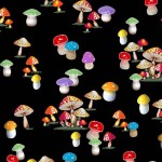 KITSCHY MUSHROOMS