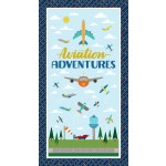 AVIATION ADVENTURE PANEL - 24" REPEAT