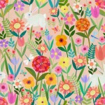 BUNNIES AND FLOWERS