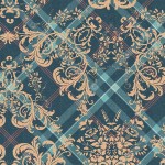 PLAID DAMASK