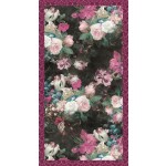 FLORAL MURAL PANEL - 24" REPEAT