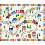 RAILWAY PARADE PANEL-36" REPEAT