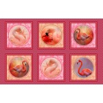 FLAMINGO GRACE PANEL-24" REPEAT