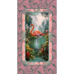 DECO PLUME LAGOON PANEL-24" REPEAT