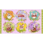MOUSE & SPOON TEA TIME PANEL 24'' REPEAT
