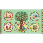 UNDER THE FOREST TREE PANEL 44'' X 24''