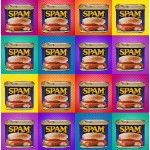 SPAM POP ART - NOT FOR PURCHASE BY MANUFACTURERS