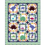 dino World Quilt by heidi pridemore / 67"x85"