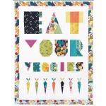 Eat Your Veggies Quilt by Tamara Kate /44"x57"