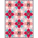 Bloomin" Enchanted Dreams Lap Quilt by Miss Winnie Designs 54"x72"