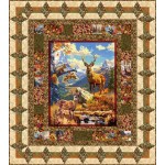Into the Wild Quilt feat. Epic Woodland by Project House 360- free pattern available June 2027