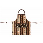 Home and Garden Apron feat. espresso yourself By Poorhouse Quilt Design  
