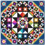Fabulous Block of the Month Quilt by Charisma Horton 96"x96"