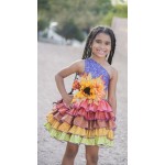 Francesca's Frilly Ruffle Dress Sizes NB to 8 Kids feat Fairy Frost