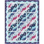 Ocean Currents - Fanciful Sea Life quilt by Marsha Evans Moore
