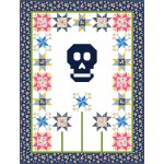 vida y muerte fiesta quilt by miss minnie designs /74"Wx98"W 