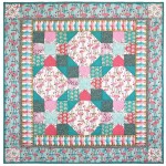 Flamingo Bay Quilt by Marinda Stewart /41.5"41.5" 