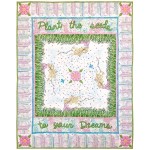 Flower Girl Quilt by Marinda Stewart /41"x51"