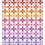 Monkey Bars Fresco warm Quilt by Natalie Crabtree /67.5"x75"