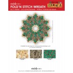 Fold 'n Stitch Wreath from africa kitting guide