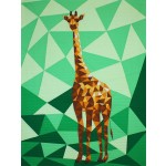 Jungle Abstractions: The Giraffe by Violet Craft - 44x60"