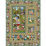 outdoor fun feat. girls gone camping by Project house 360 - free pattern available in march, 2026