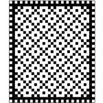 Going in Cirlces Black and White Quilt by Seams like a Dream /62"x74"