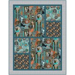 Sun Days Quilt feat. Golden Age Cinema by Brenda Plaster