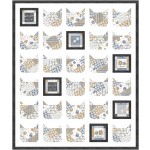 Crazy Cat Lady 2 pur-fect by ladeebug design /54"Wx64"H