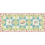 Quick Star Runner Happy Birthday by The Fabric Addict /23"x56.5"