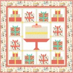 Happy Birthday Warm Quilt by Natalie Crabtree /78"x78"