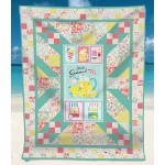 Panel Blast Hello Summer Quilt by Swirly Girls Design /64"x75"