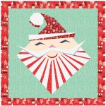 Hip St. Nick Wall Hanging by Hunter's Design Studio / 21"x21"