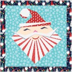 Hip St. Nick Wall Hanging by Hunter's Design Studio / 21"x21"