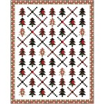 Holiday Forest Quilt by Wendy Sheppard /66"x82"