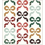 Festive Bows Holiday Gnomes Meadow Mist Designs quilt