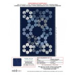 Honeycomb Blue Flowers by Ladeebug Designs feat. True Blue Kitting Guide