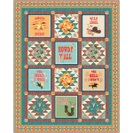 Ready to Ride Quilt feat. Howdy Cowgirl by Project House 360 - free pattern available November, 2025