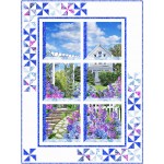 Dream Window Hydrangea Dreams Ladeebug Designs quilt