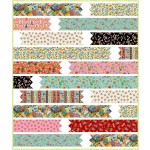 Washi Tape I heart Kitsch quilt by natalie crabtree-free pattern availabel in march, 2024