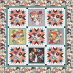 Frolic Quilt feat Imperfectly Perfect by Project House 360 - free pattern available December, 2025