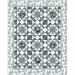 Jolene Blue Quilt by Heidi Pridemore /69"x87"